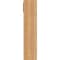 Ekena Millwork Olympic Block Smooth Bracket w/ Offset Brace, Western Red Cedar, 7 1/2"W x 22"D x 34"H BKT0806X22X34OLY05SWR - alternate 3